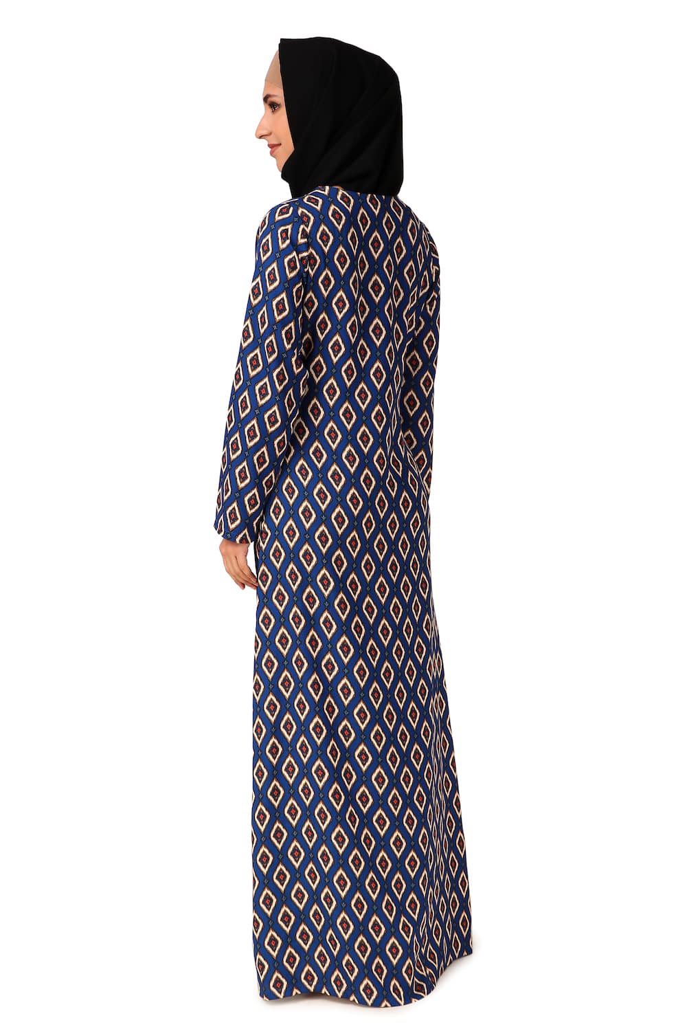 Printed Crepe Abaya AYP-453