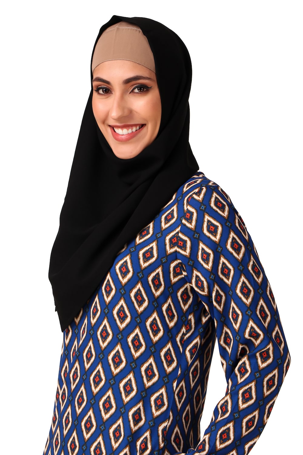 Printed Crepe Abaya AYP-453