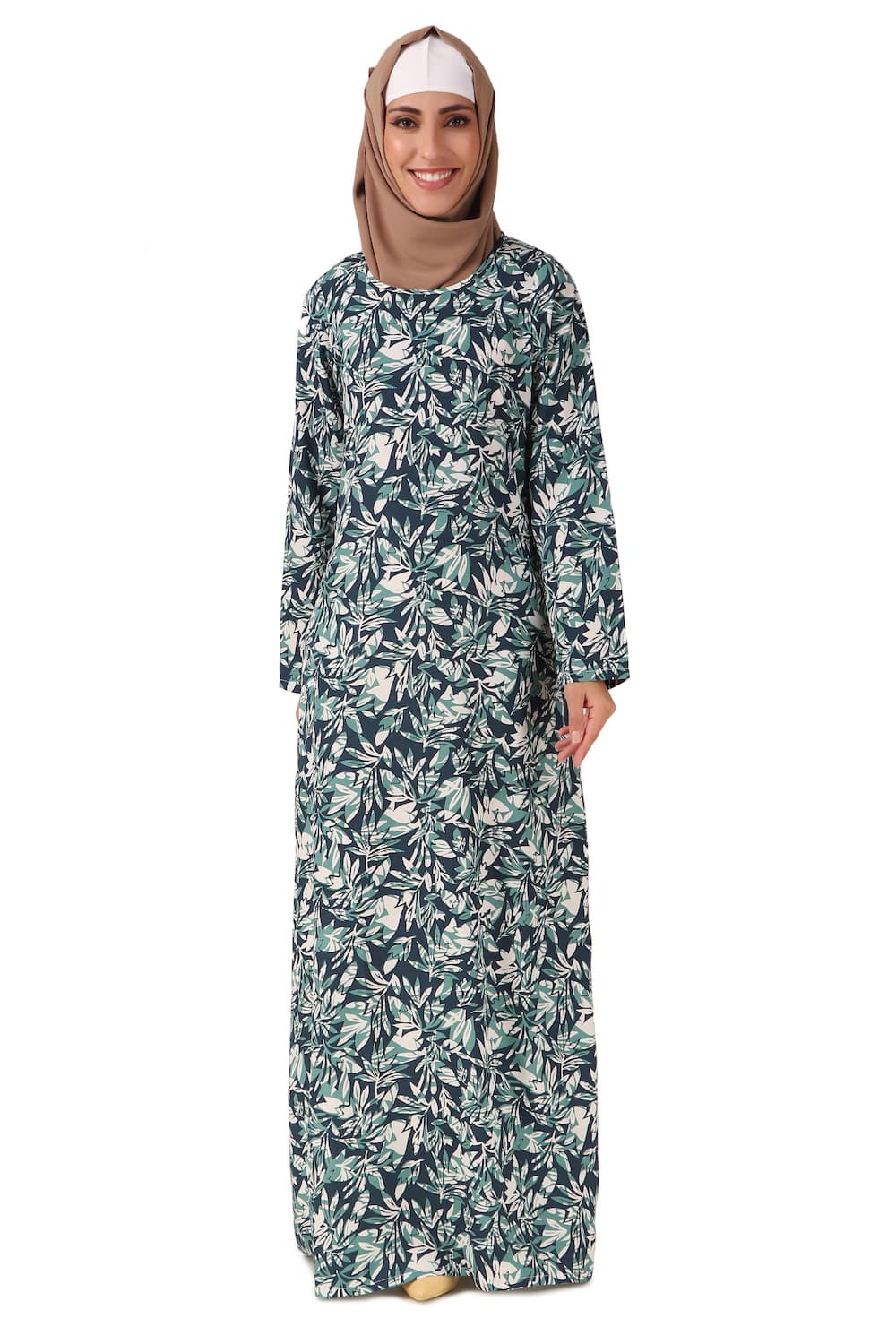 Printed Crepe Abaya AYP-456