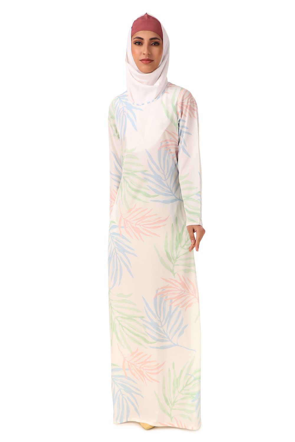 Printed Crepe Abaya AYP-460