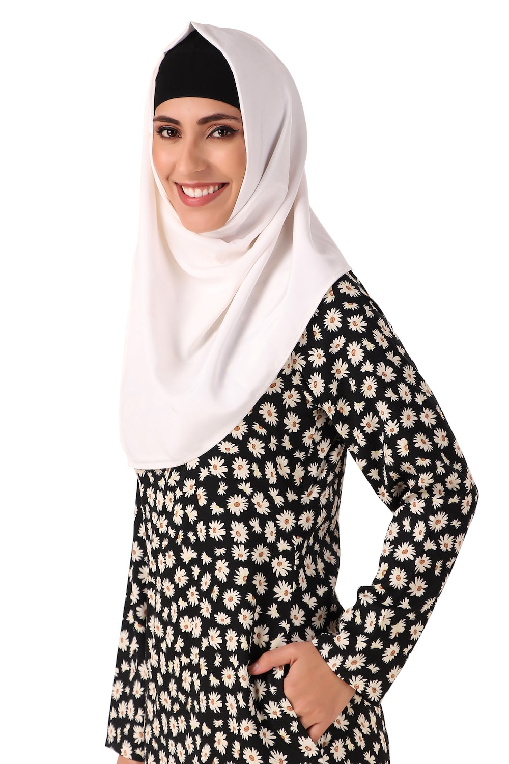 Printed Crepe Abaya AYP-463