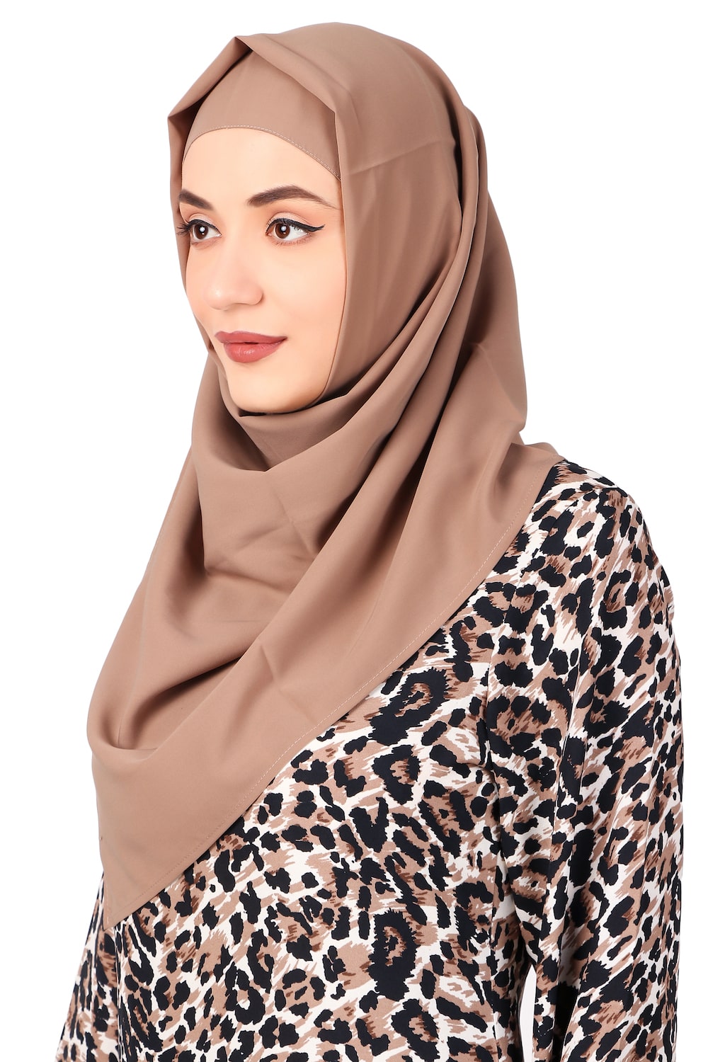 Printed Crepe Abaya AYP-465