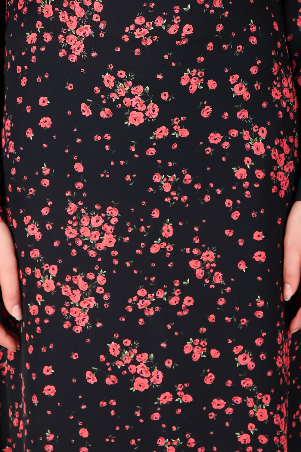 Printed Crepe Abaya AYP-466