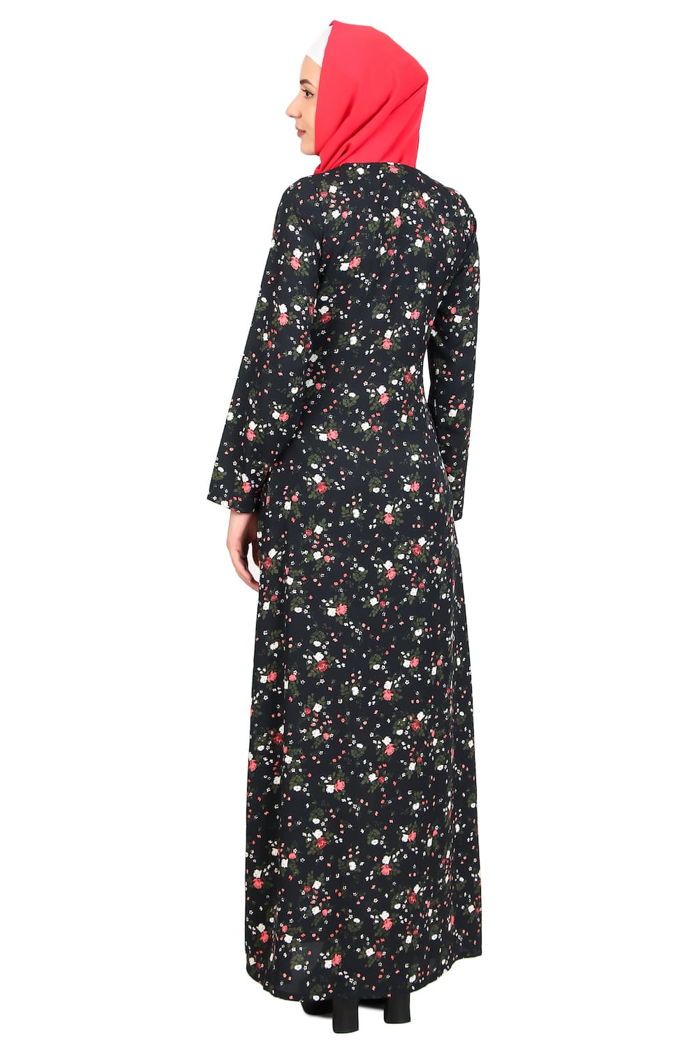 Printed Crepe Abaya AYP-467