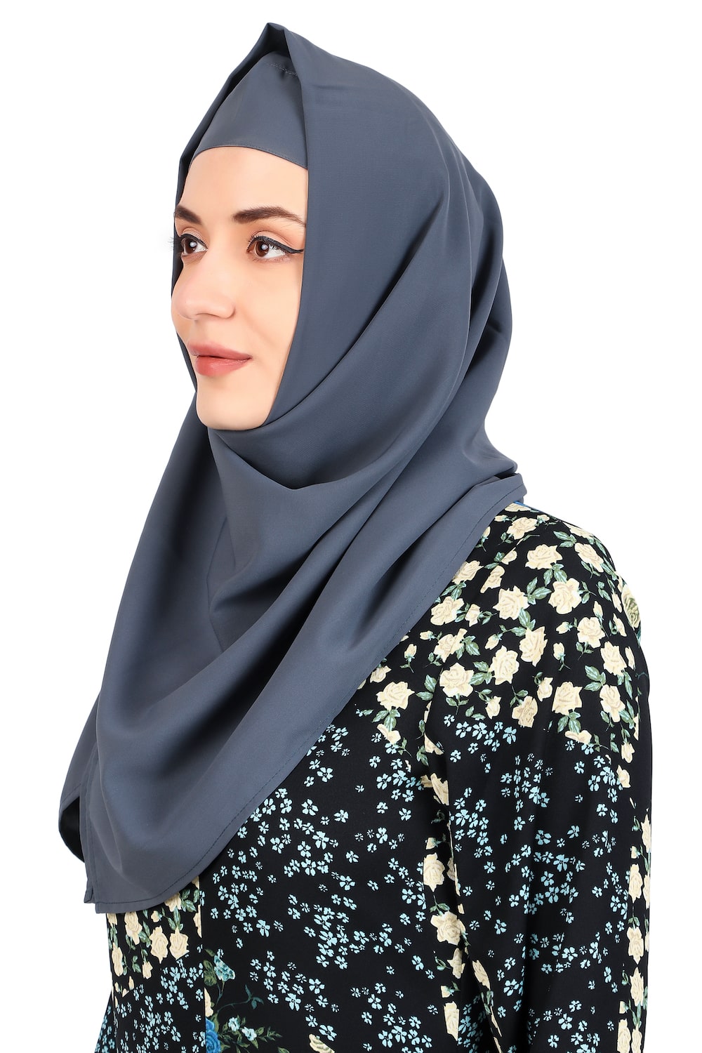 Printed Crepe Abaya AYP-468