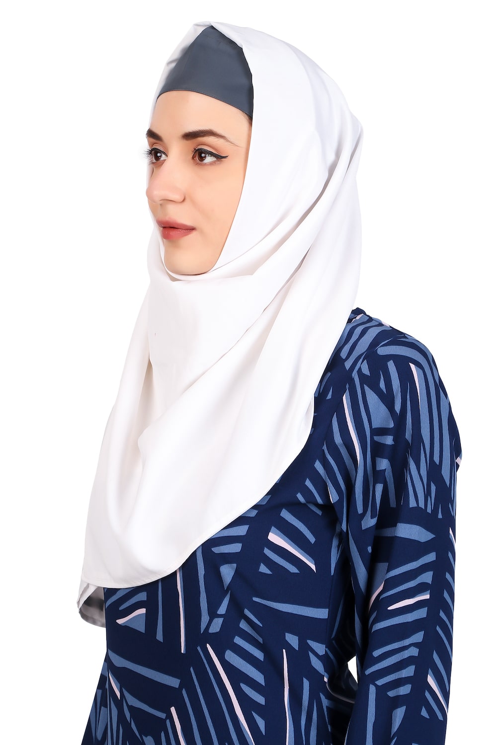 Printed Crepe Abaya AYP-469