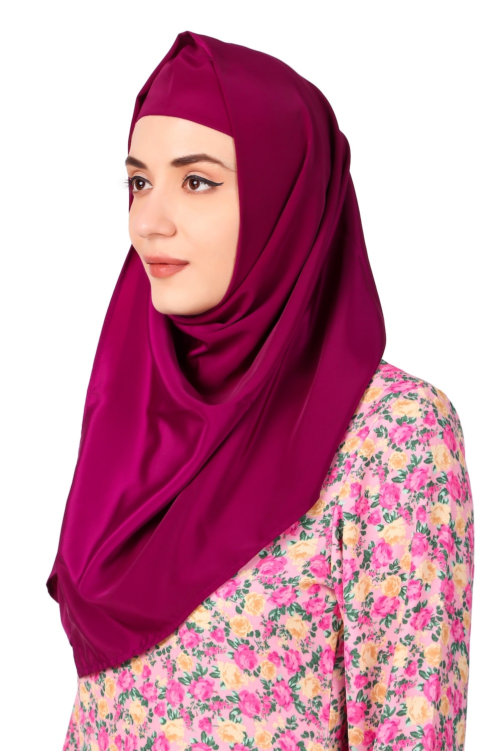 Printed Crepe Abaya AYP-478