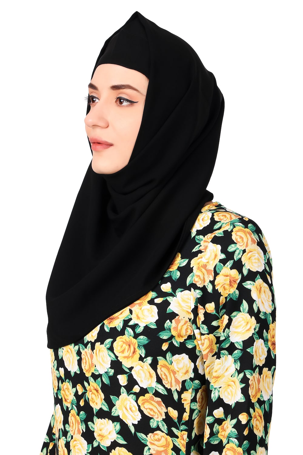 Printed Crepe Abaya AYP-480