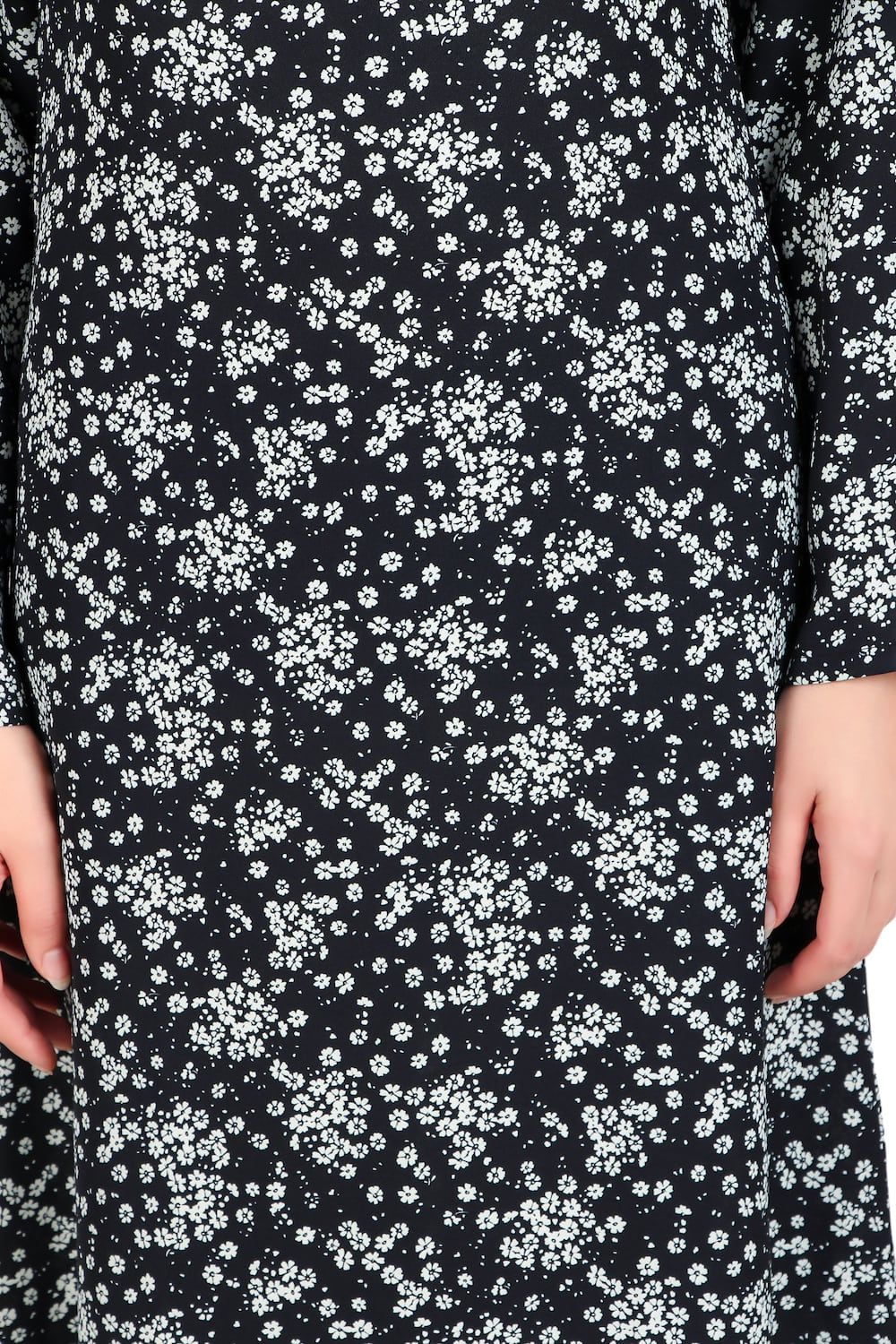 Printed Crepe Abaya AYP-481