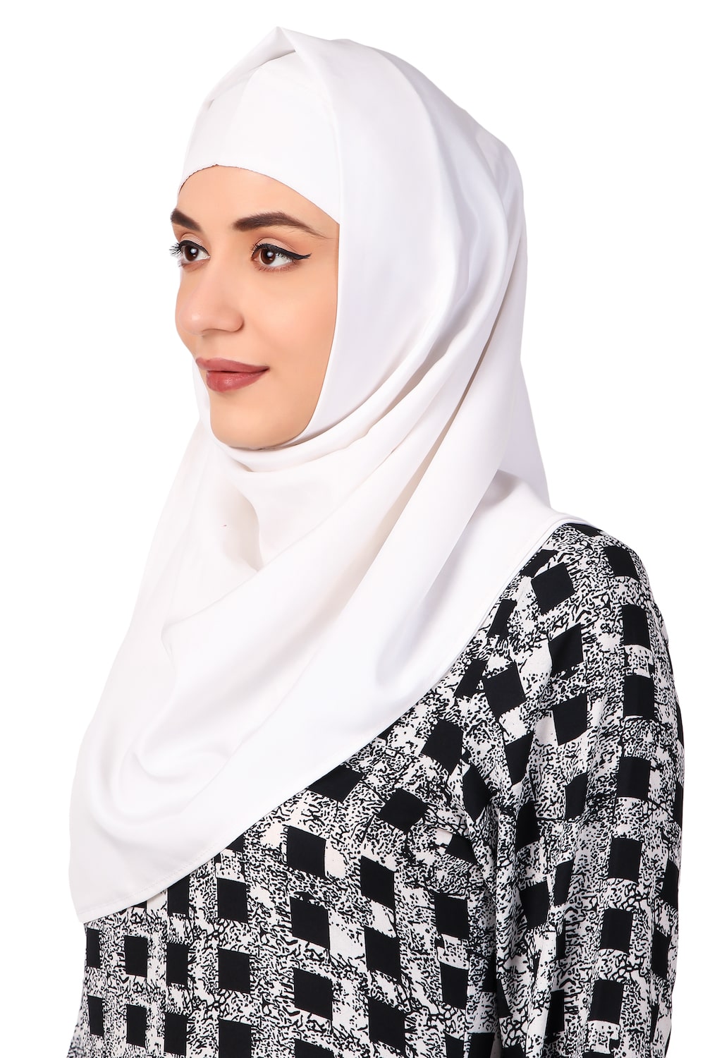 Printed Crepe Abaya AYP-482