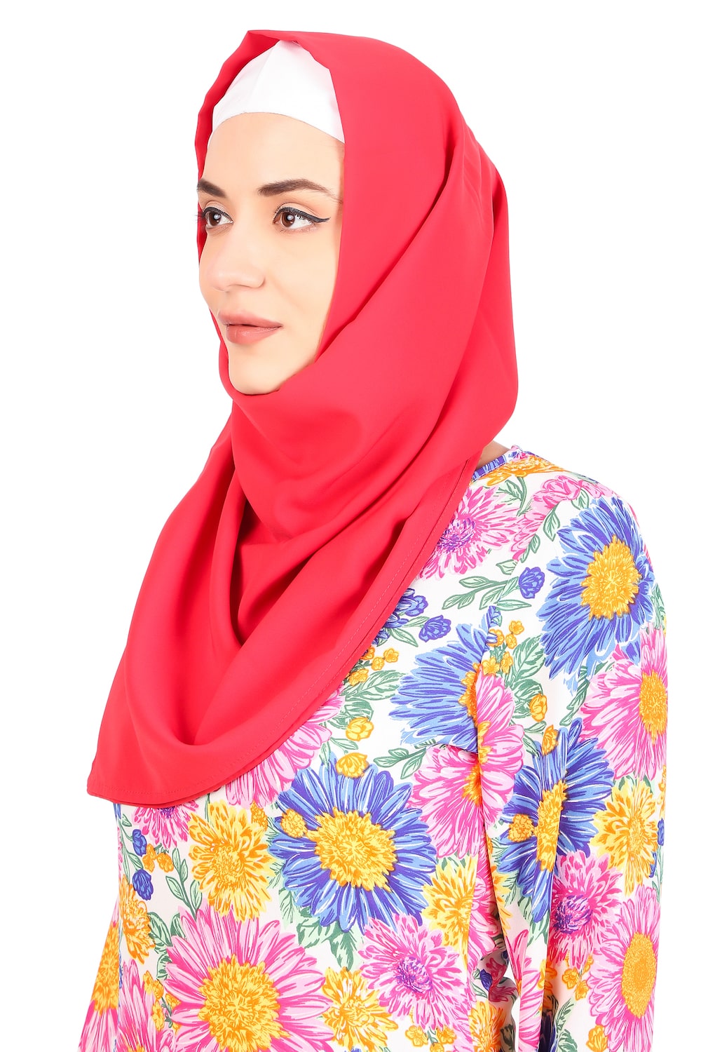 Printed Crepe Abaya AYP-485