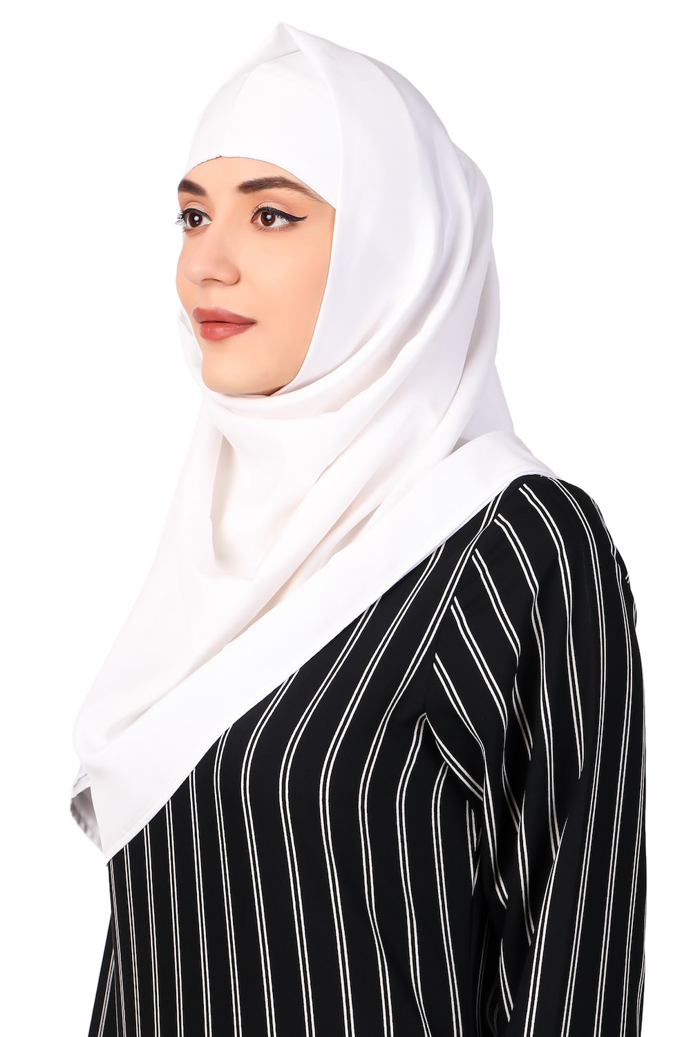Printed Crepe Abaya AYP-486