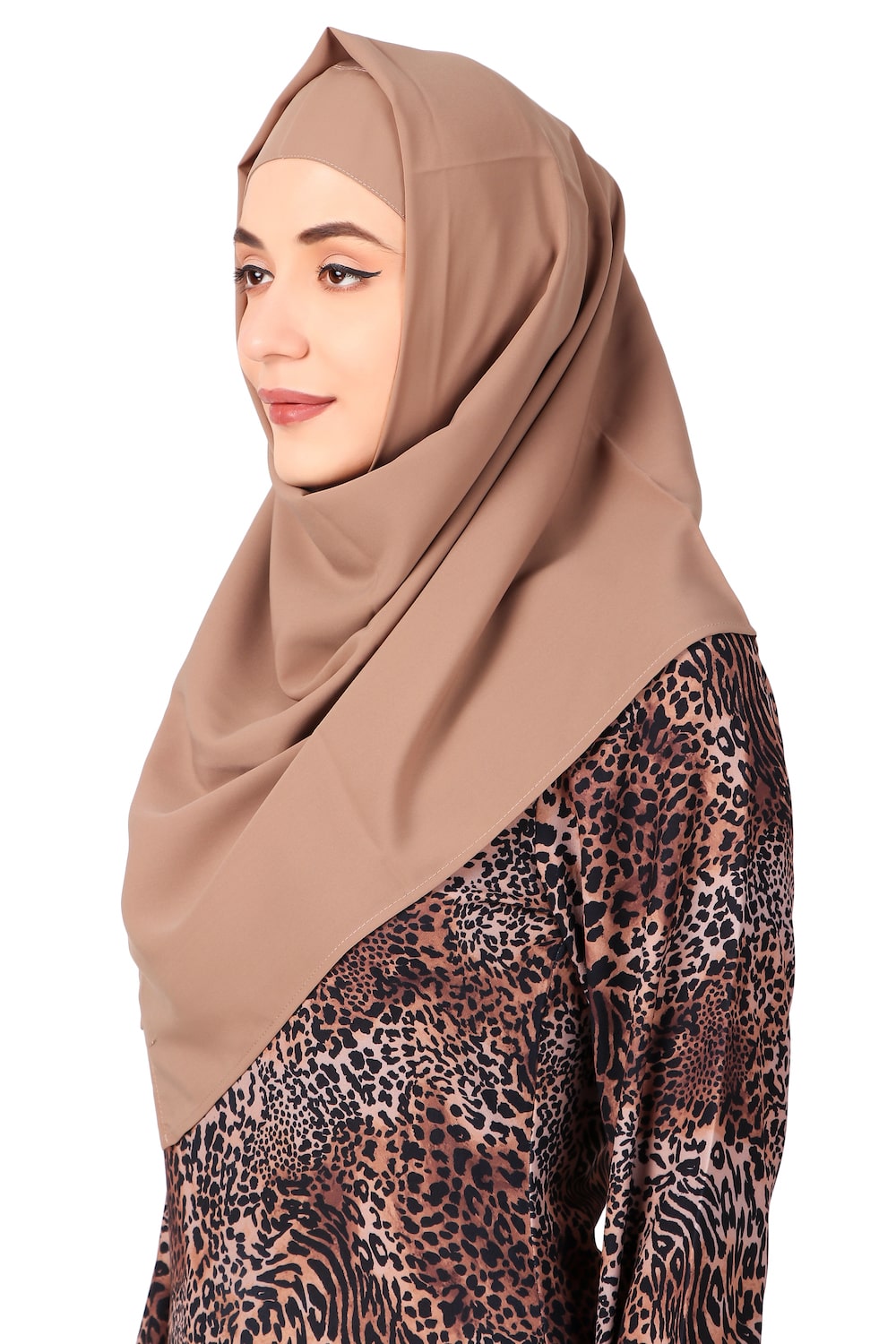 Printed Crepe Abaya AYP-487