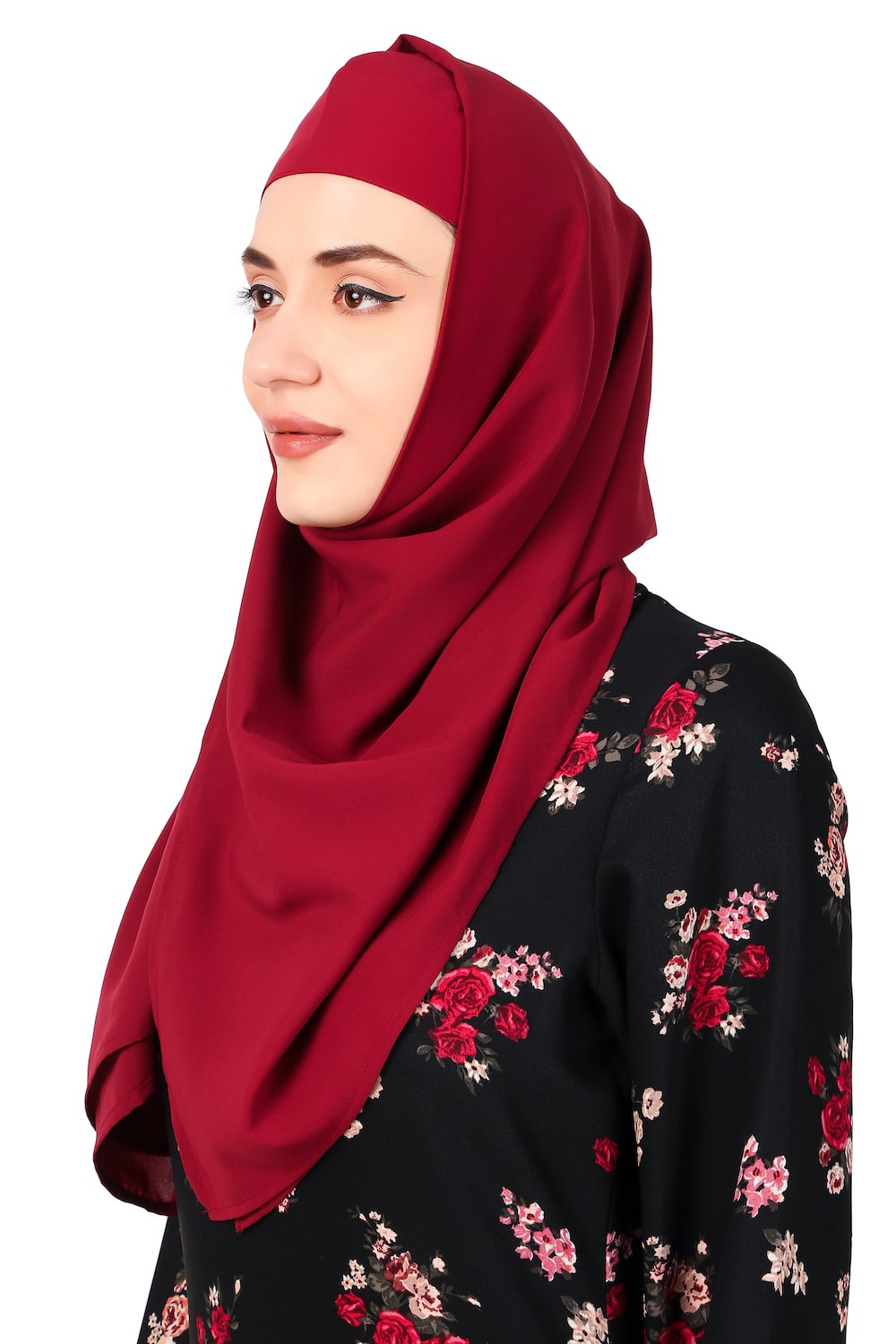 Printed Crepe Abaya AYP-492