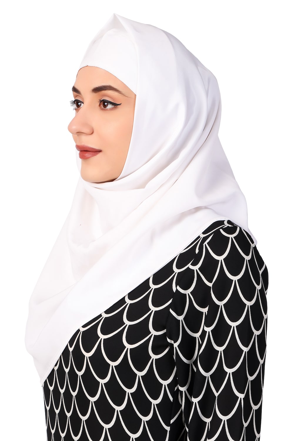 Printed Crepe Abaya AYP-496