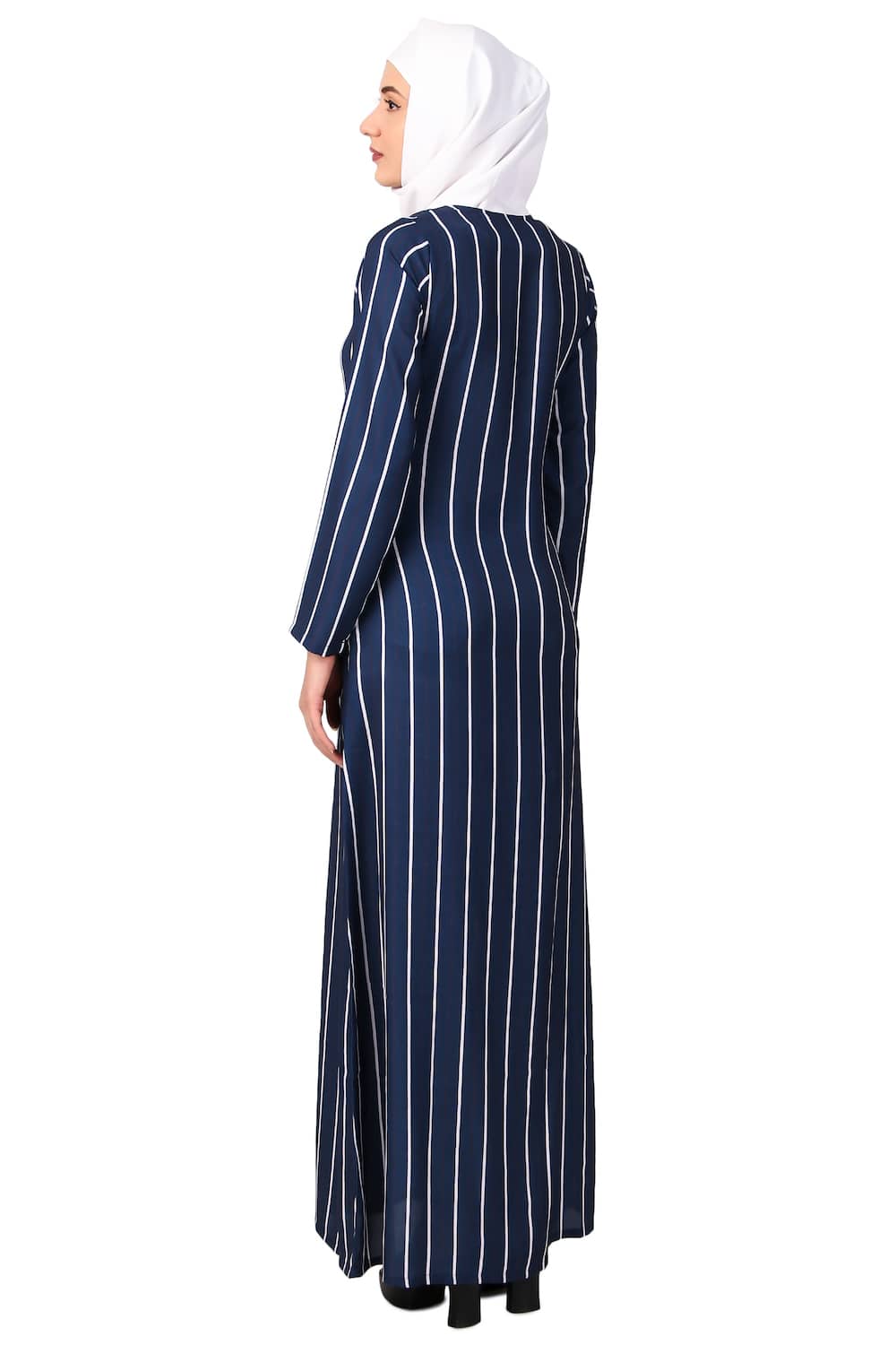 Printed Crepe Abaya AYP-497