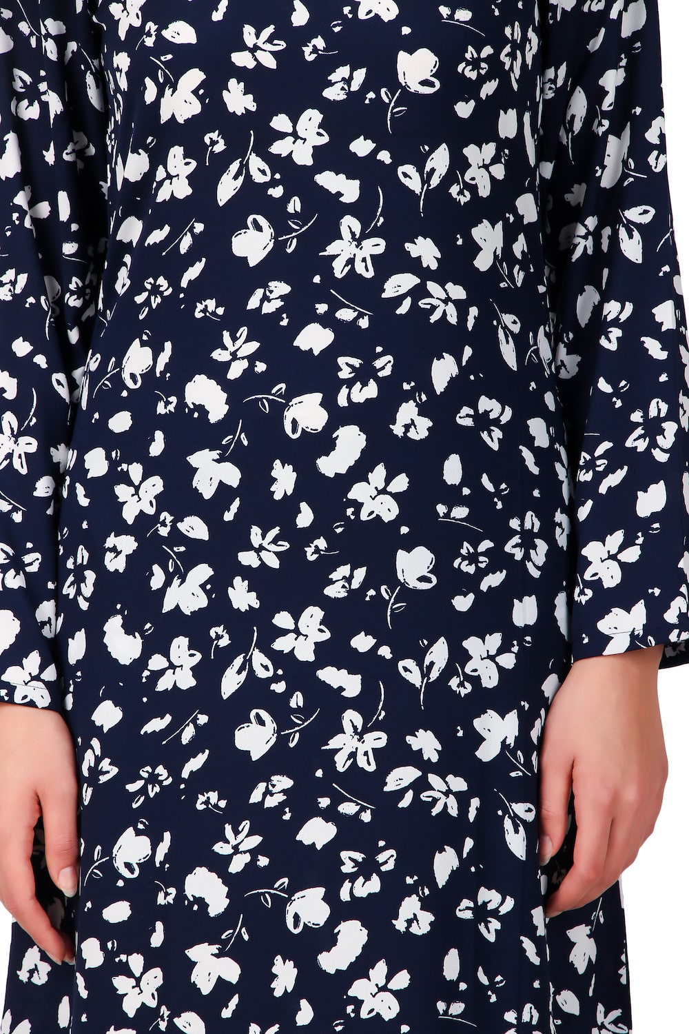Printed Crepe Abaya AYP-499