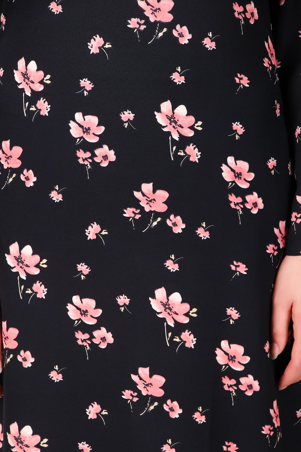 Printed Crepe Abaya AYP-501