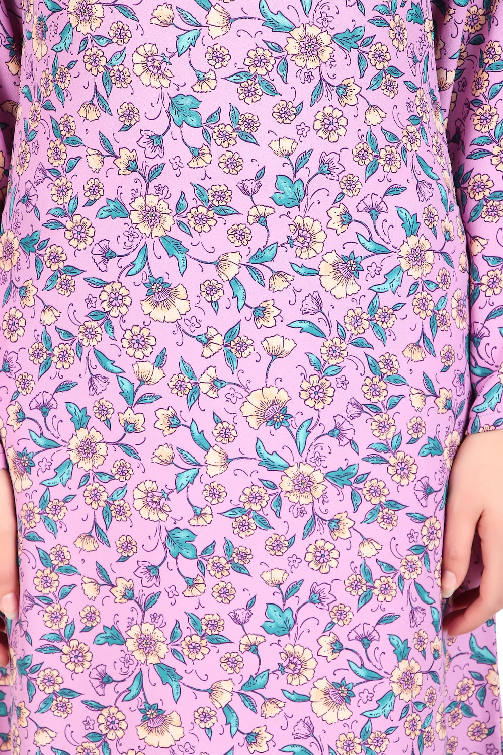 Printed Crepe Abaya AYP-503
