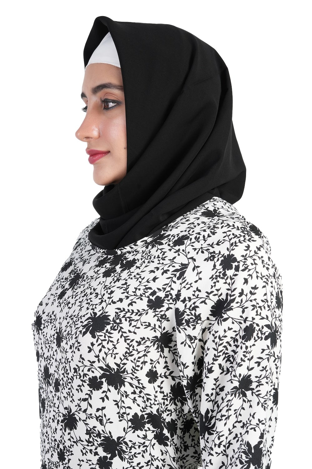 Printed Crepe Abaya AYP-508
