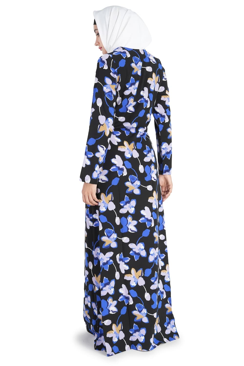Printed Crepe Abaya AYP-515