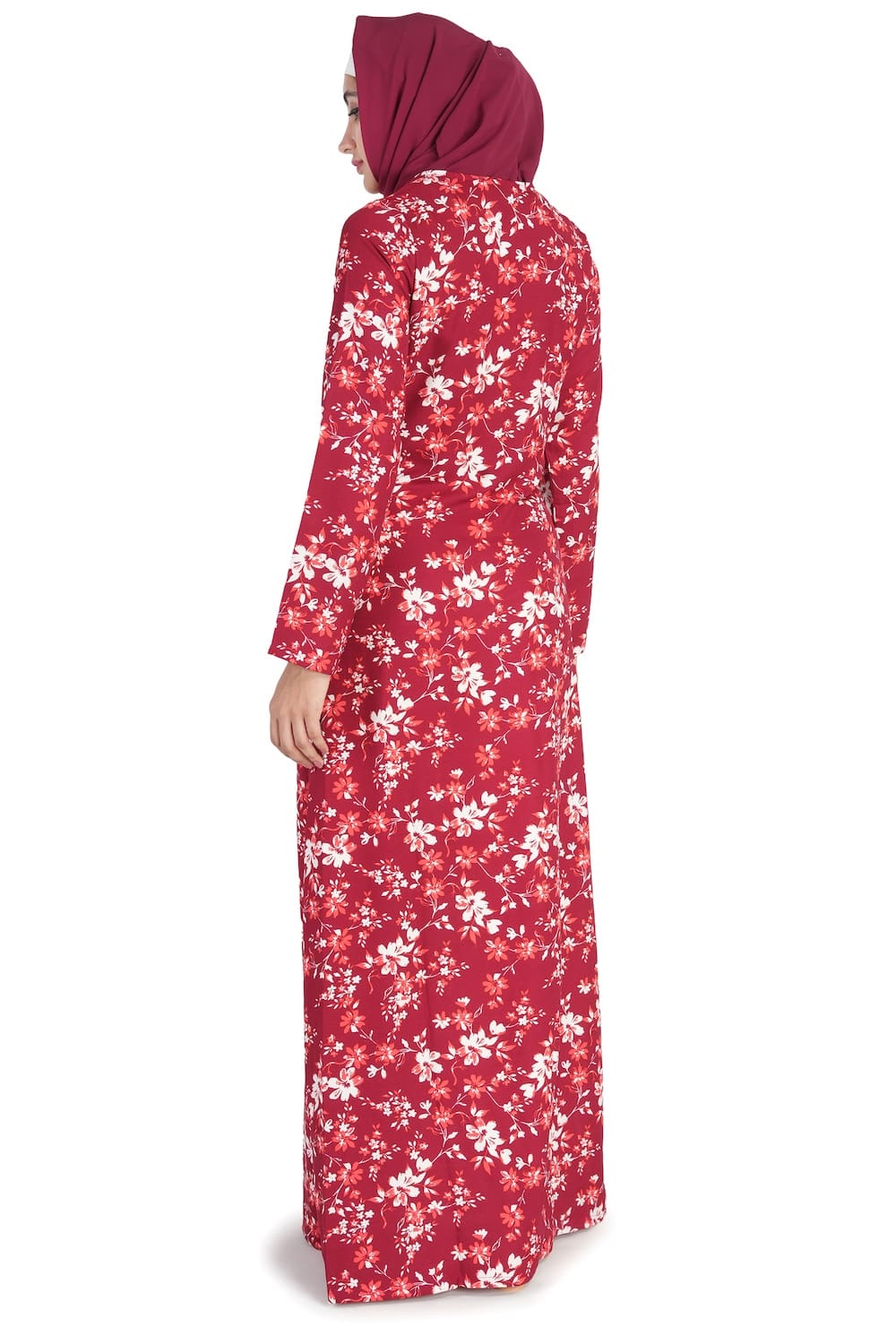 Printed Crepe Abaya AYP-524