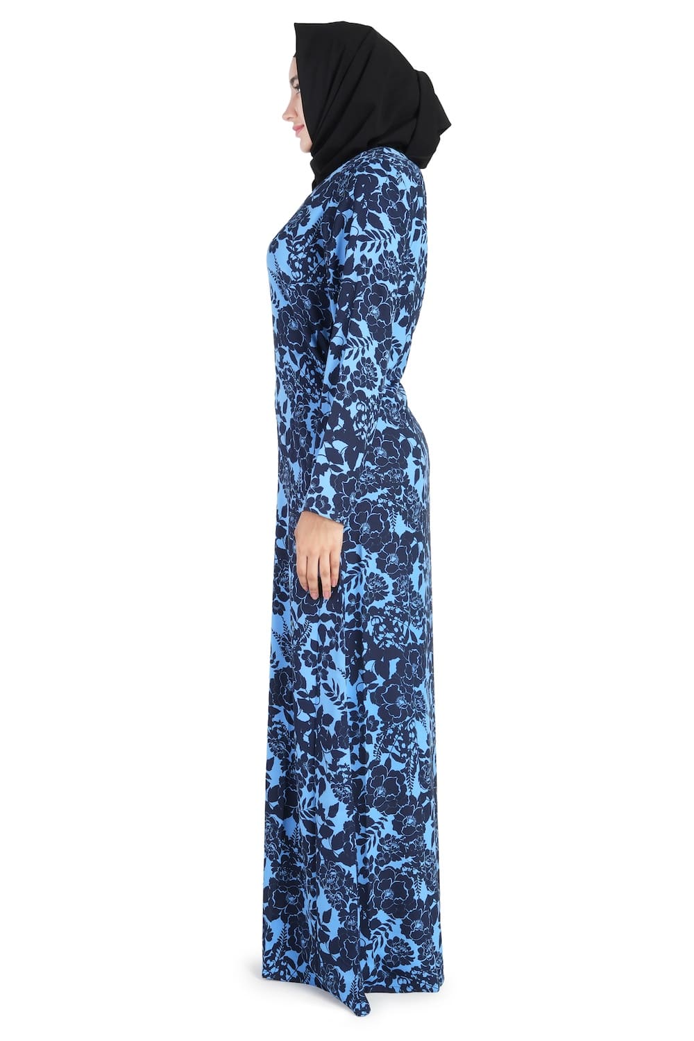 Printed Crepe Abaya AYP-532