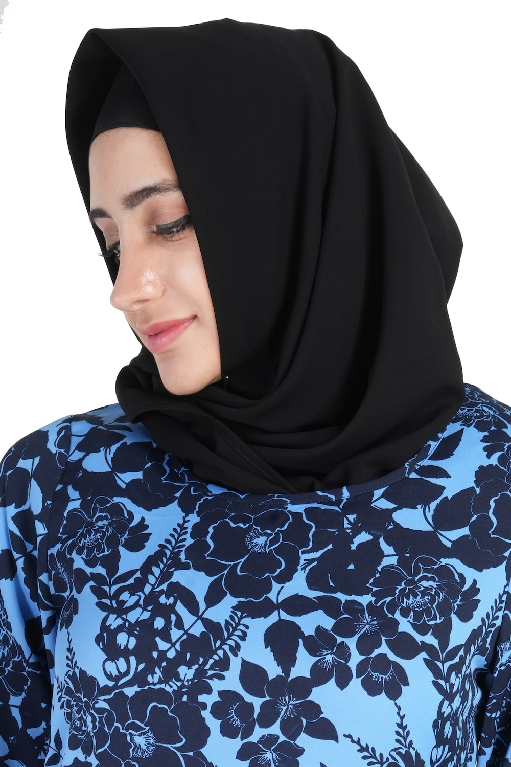 Printed Crepe Abaya AYP-532
