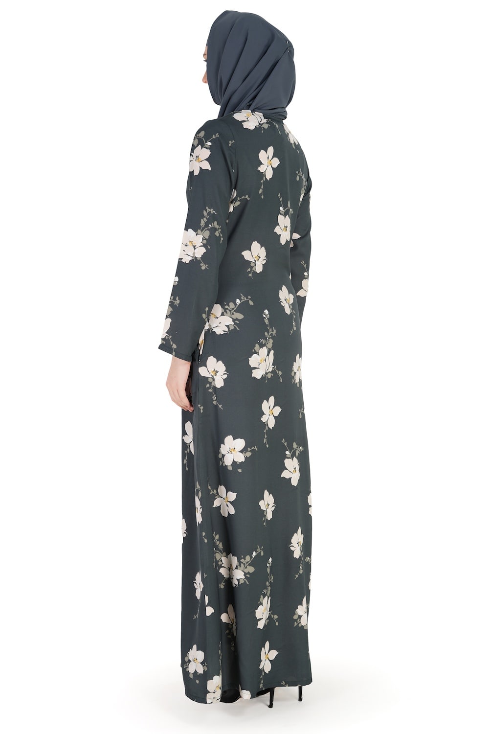 Printed Crepe Abaya AYP-574