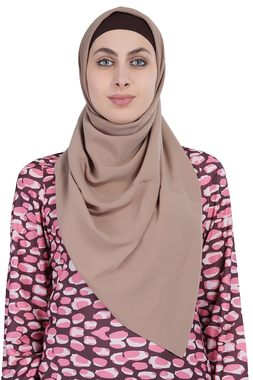 Printed Crepe Abaya AYP-580