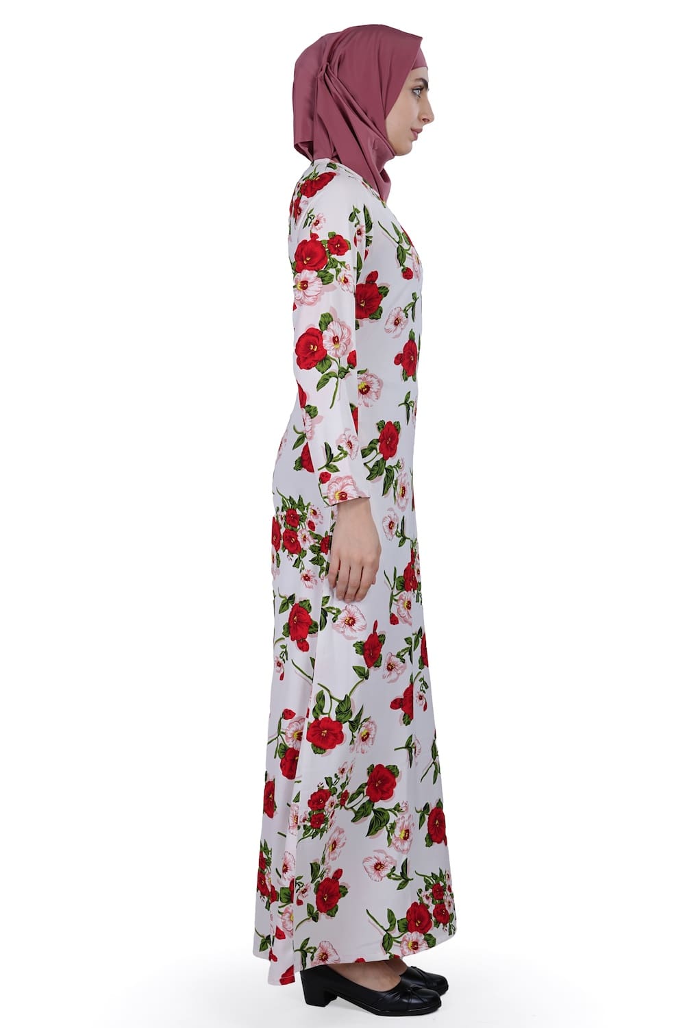 Printed Crepe Abaya AYP-582