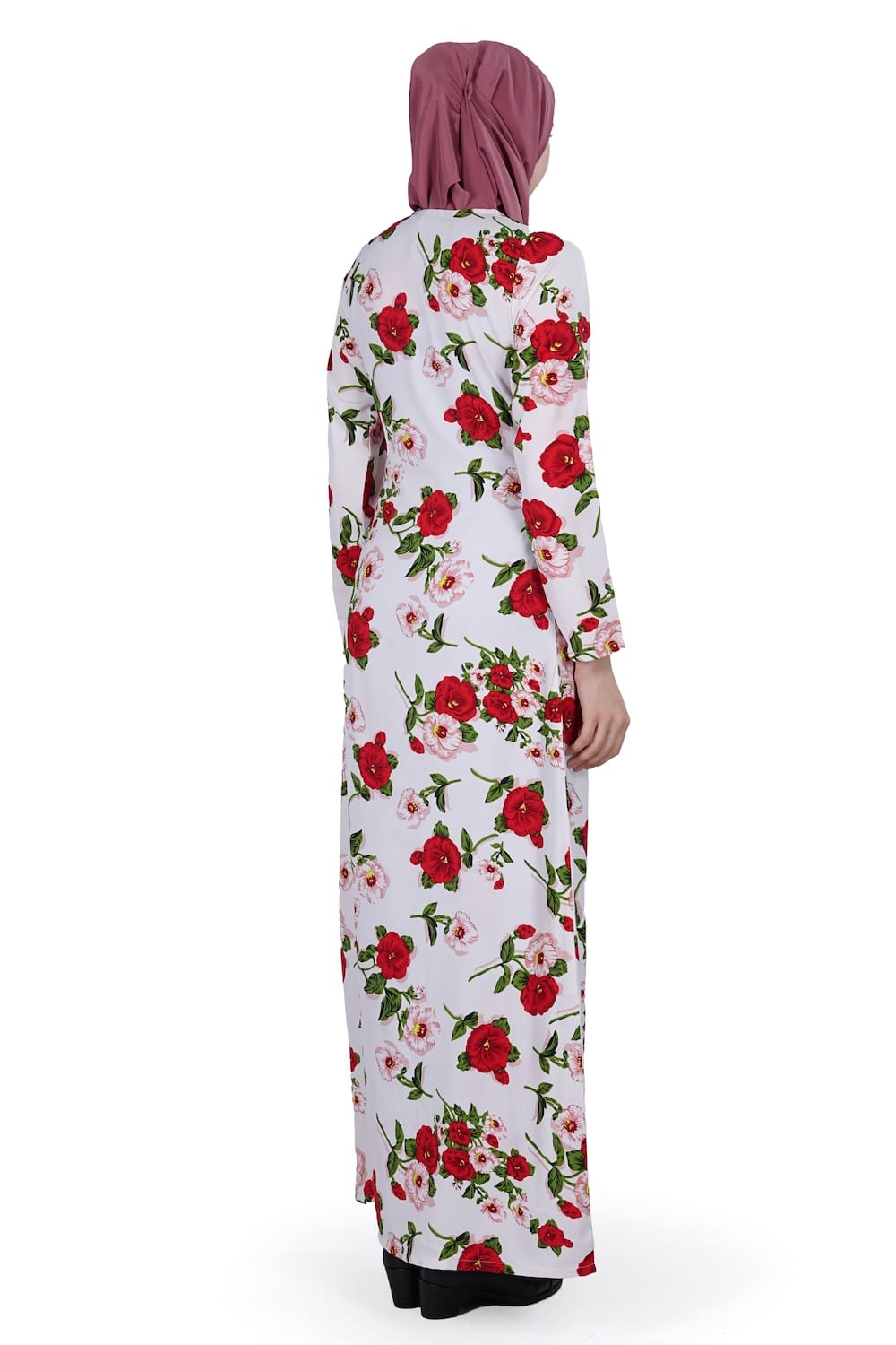Printed Crepe Abaya AYP-582