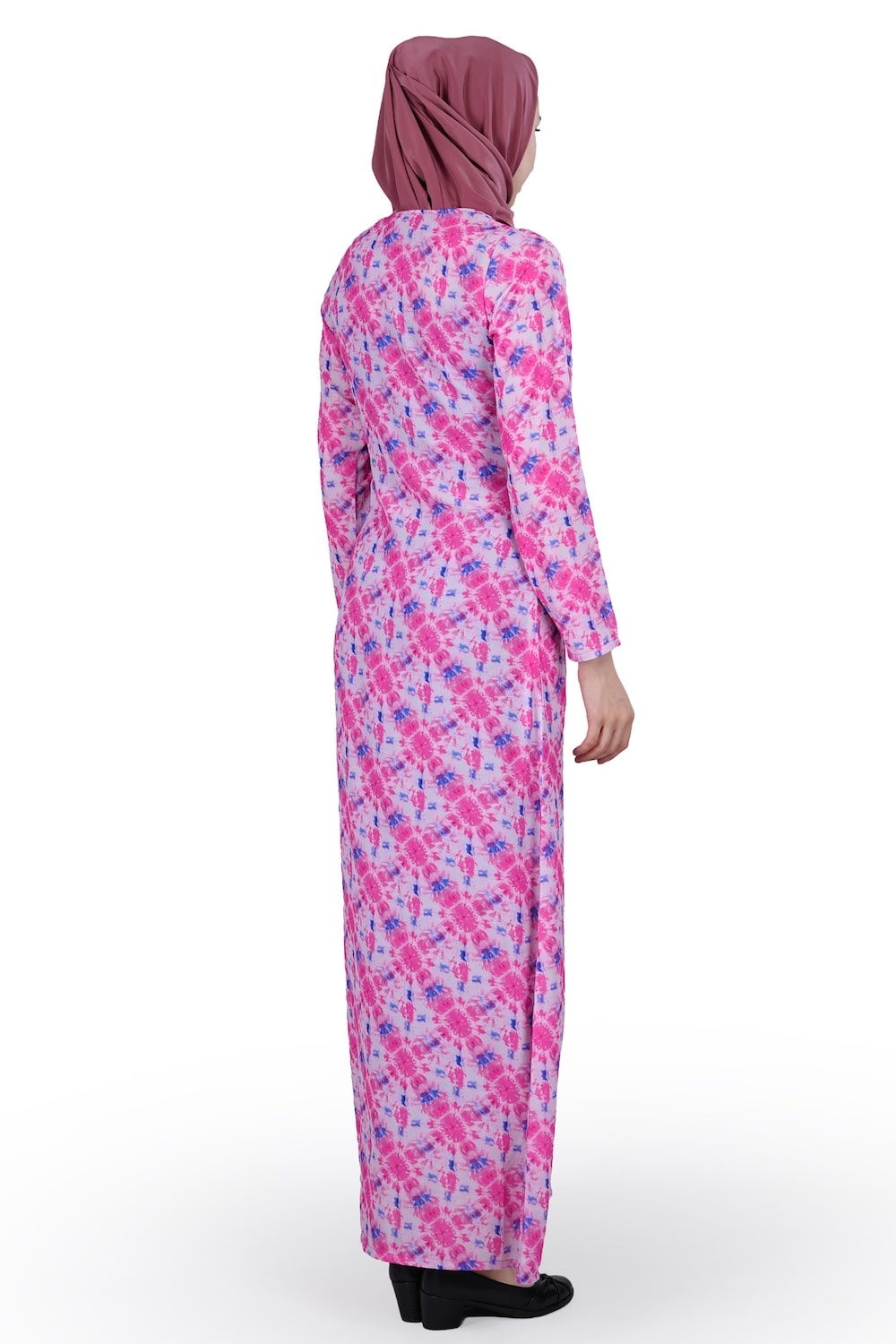 Printed Crepe Abaya AYP-584