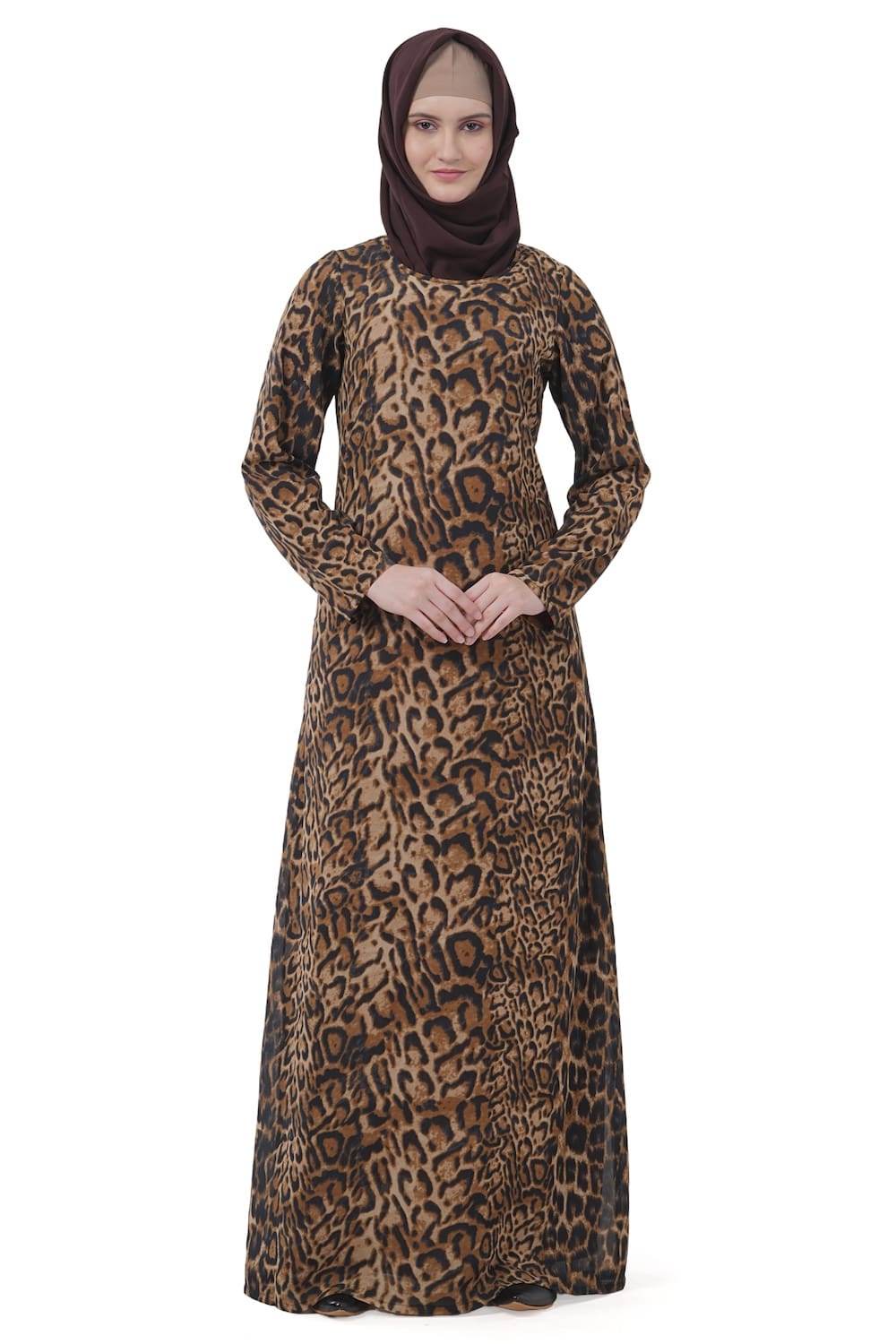 Printed Georgette Dual Layer Abaya AYG-022