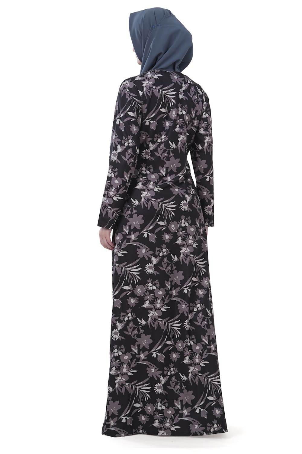 Printed Crepe Abaya AYP-607