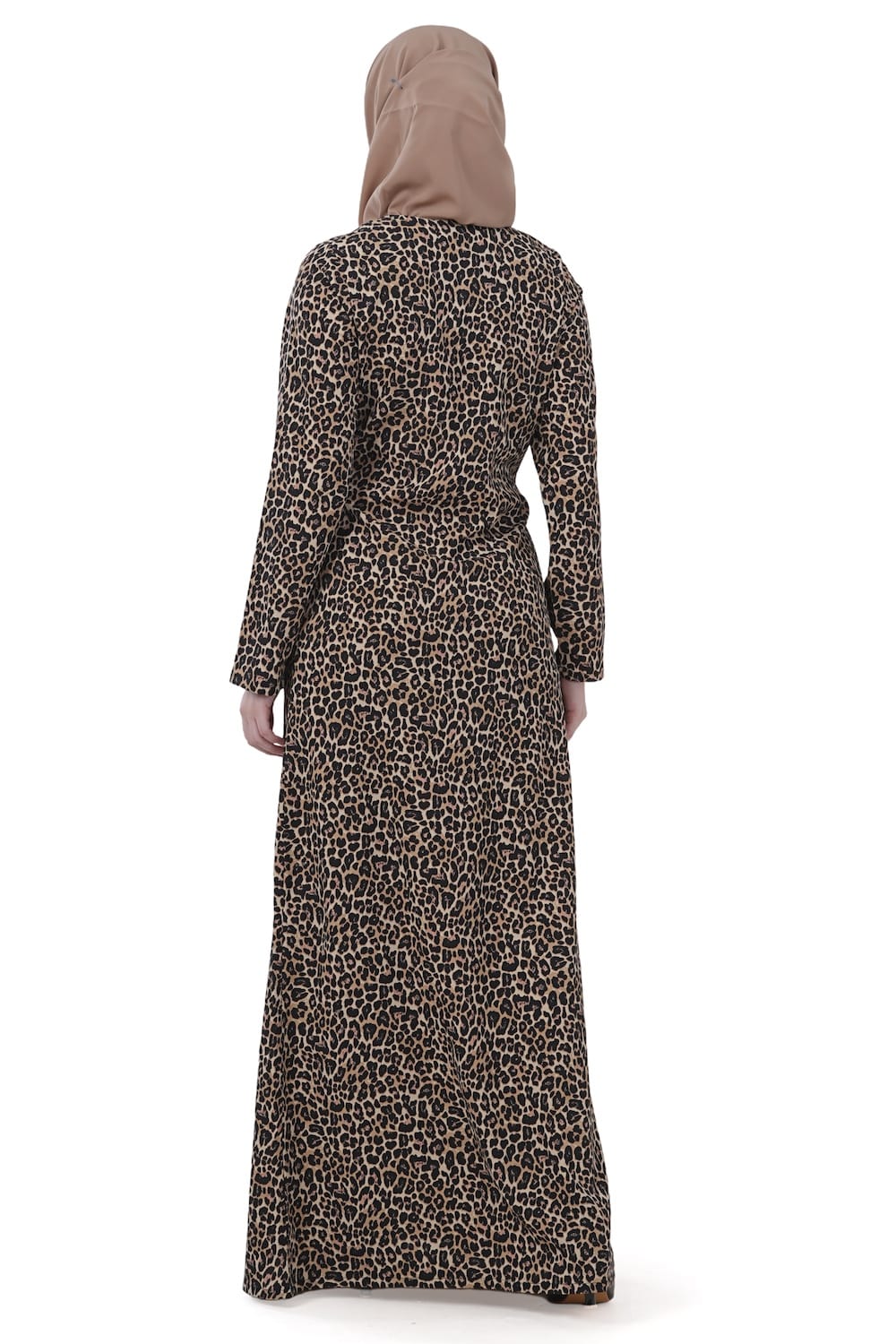 Printed Crepe Abaya AYP-612