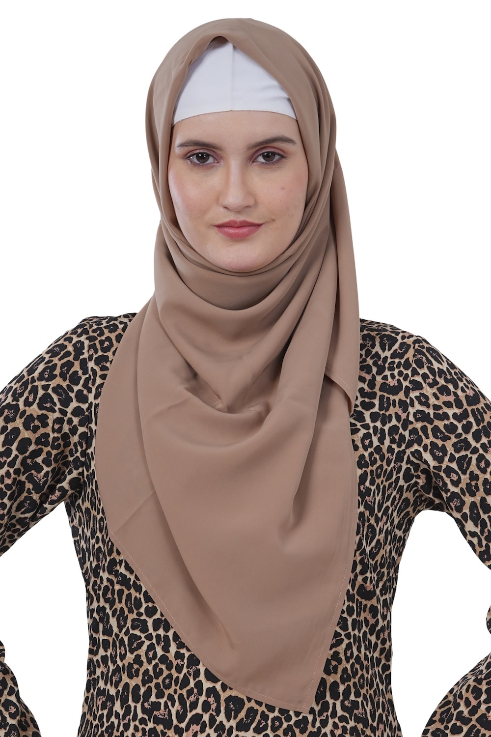 Printed Crepe Abaya AYP-612