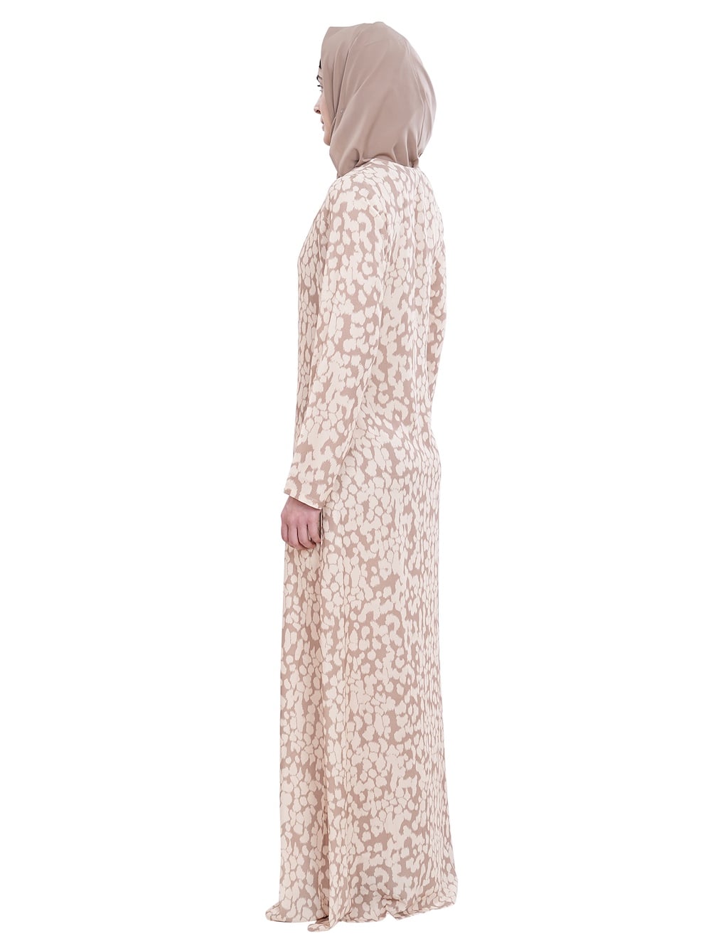 Printed Crepe Abaya AYP-620