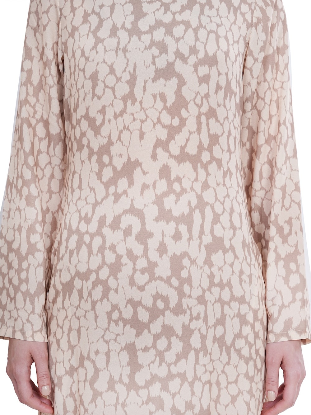 Printed Crepe Abaya AYP-620