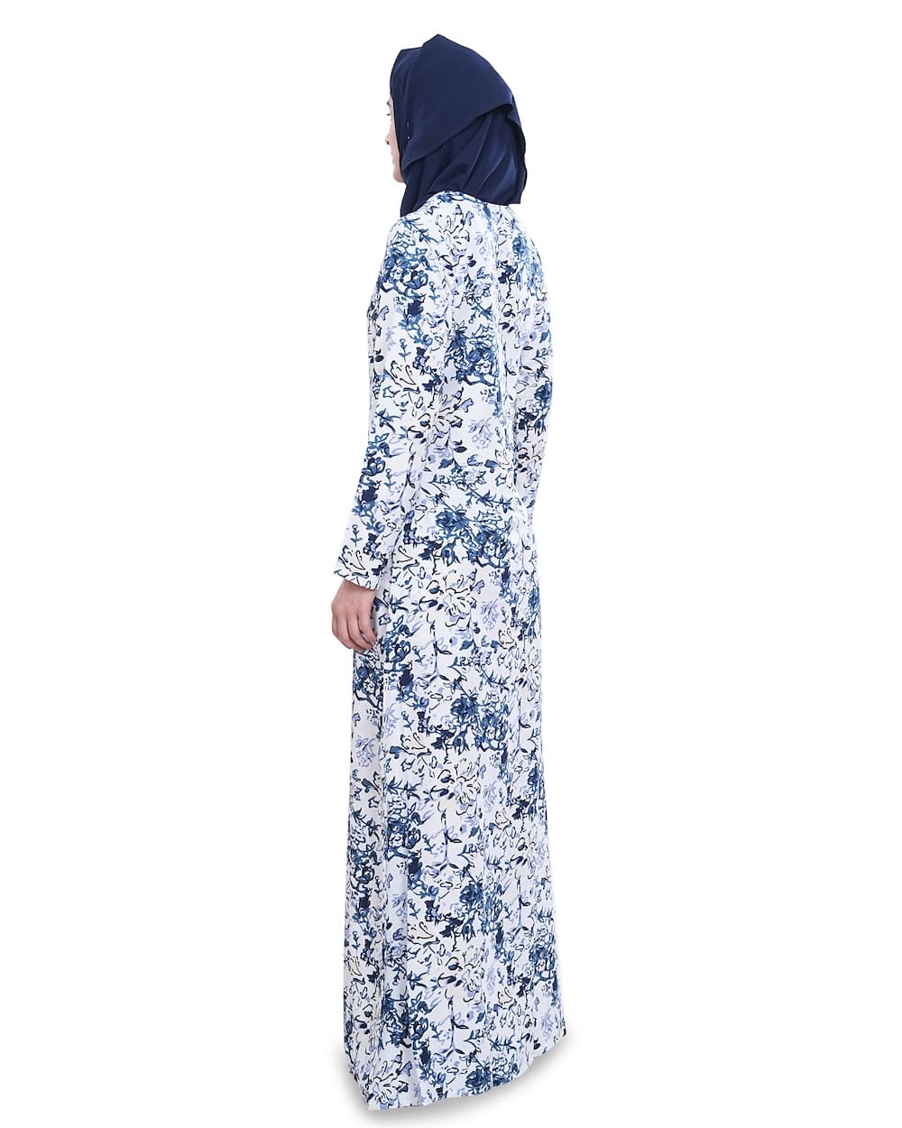 Printed Crepe Abaya AYP-621
