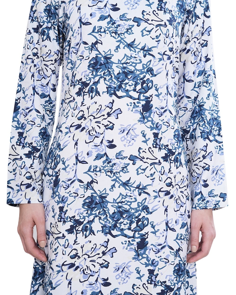 Printed Crepe Abaya AYP-621