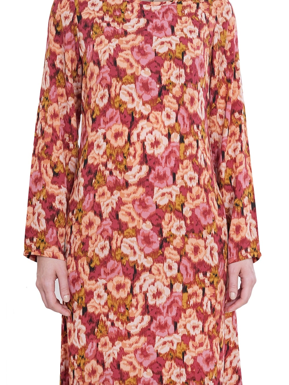 Printed Crepe Abaya AYP-622