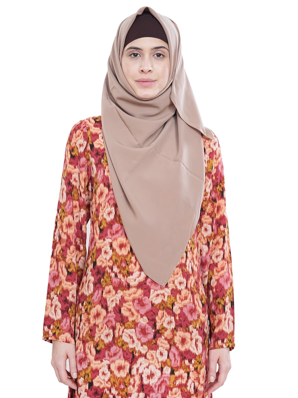 Printed Crepe Abaya AYP-622