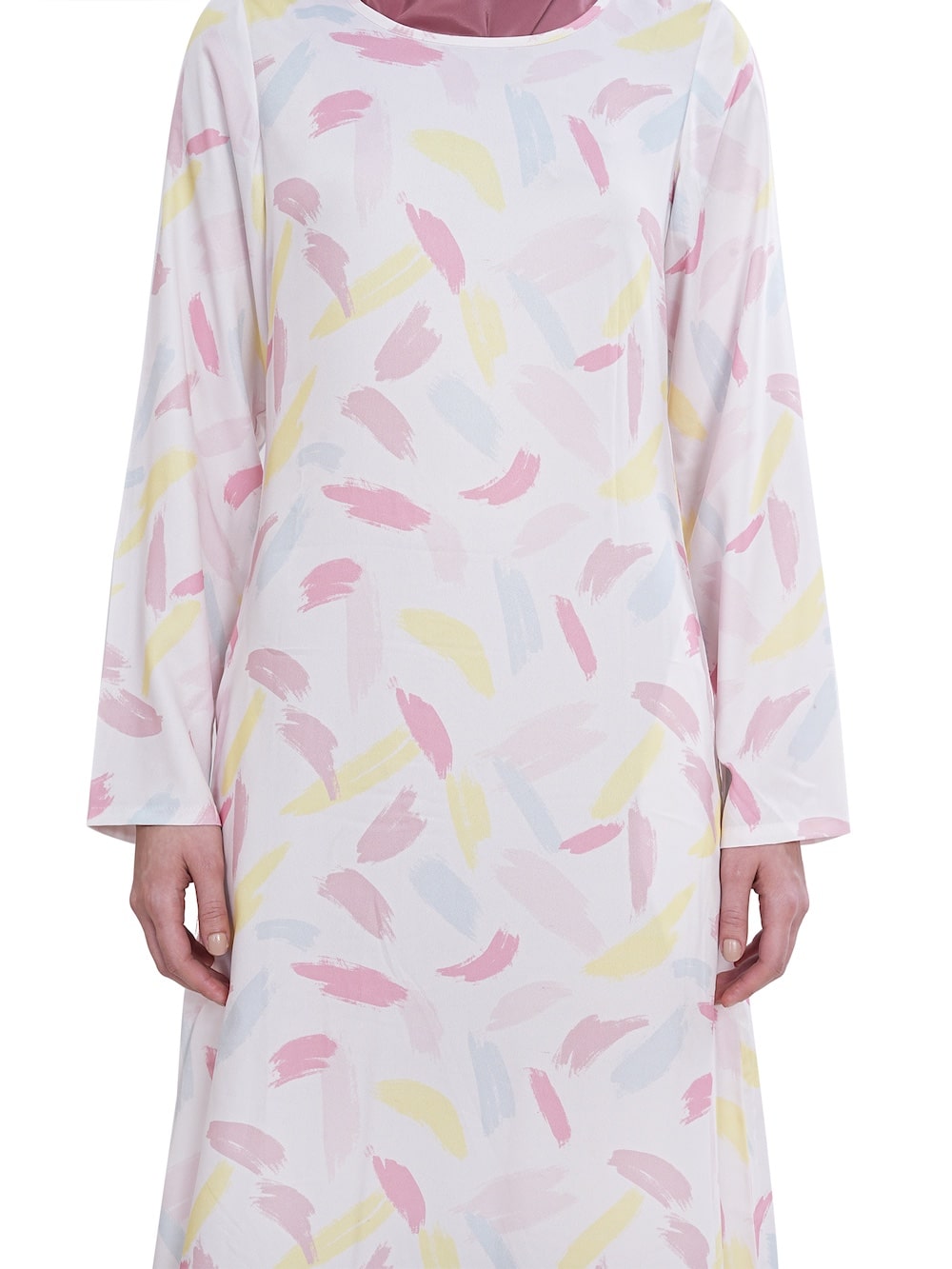 Printed Crepe Abaya AYP-623