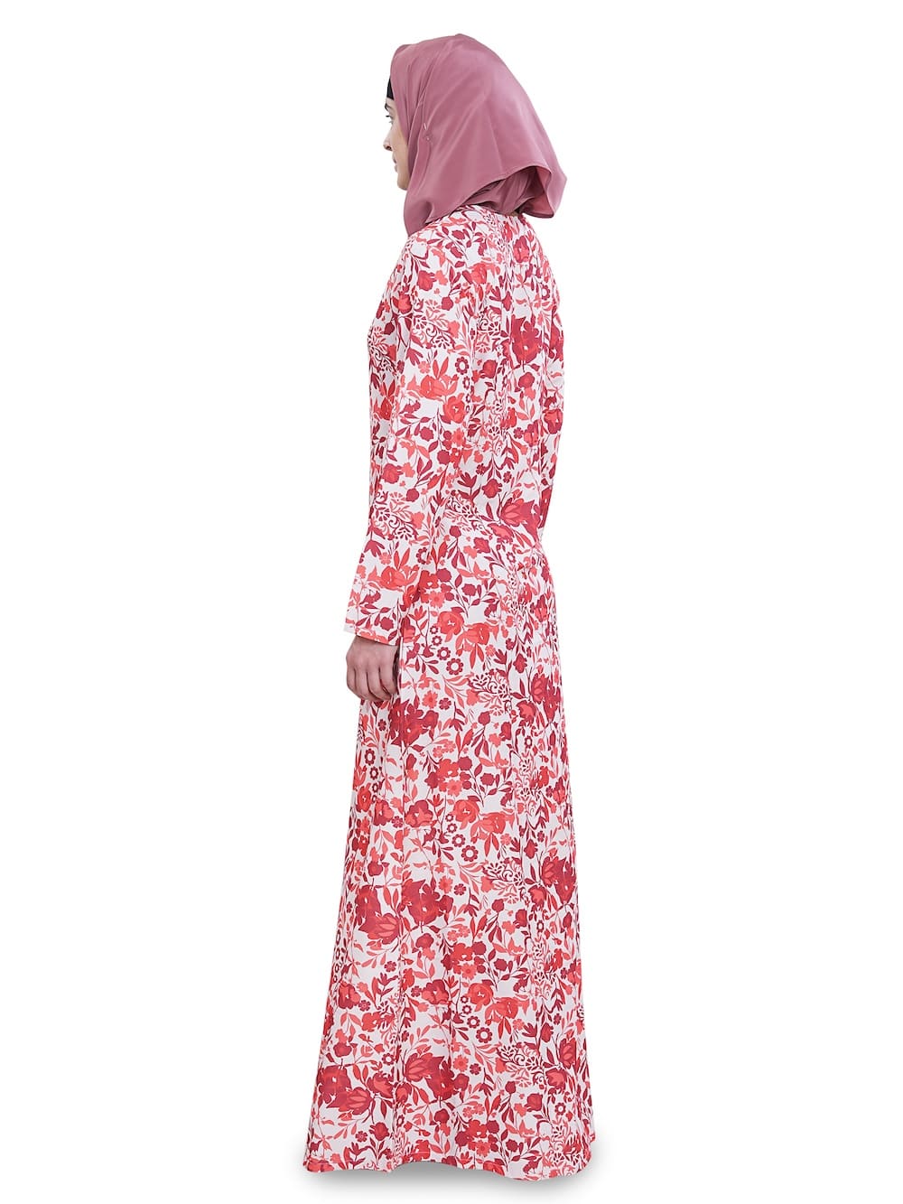 Printed Crepe Abaya AYP-624