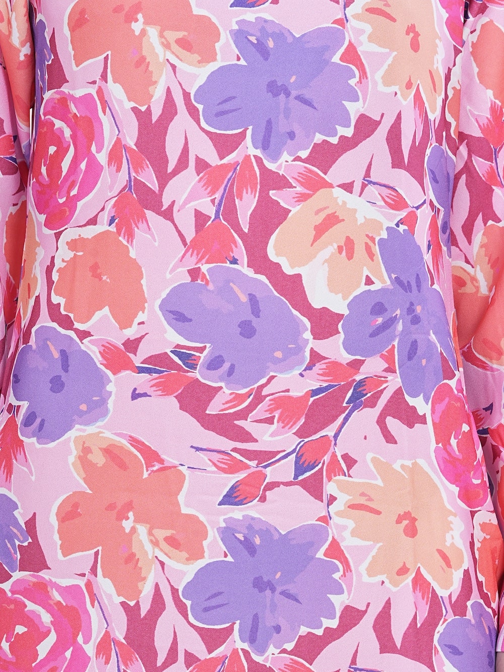 Printed Crepe Abaya AYP-625