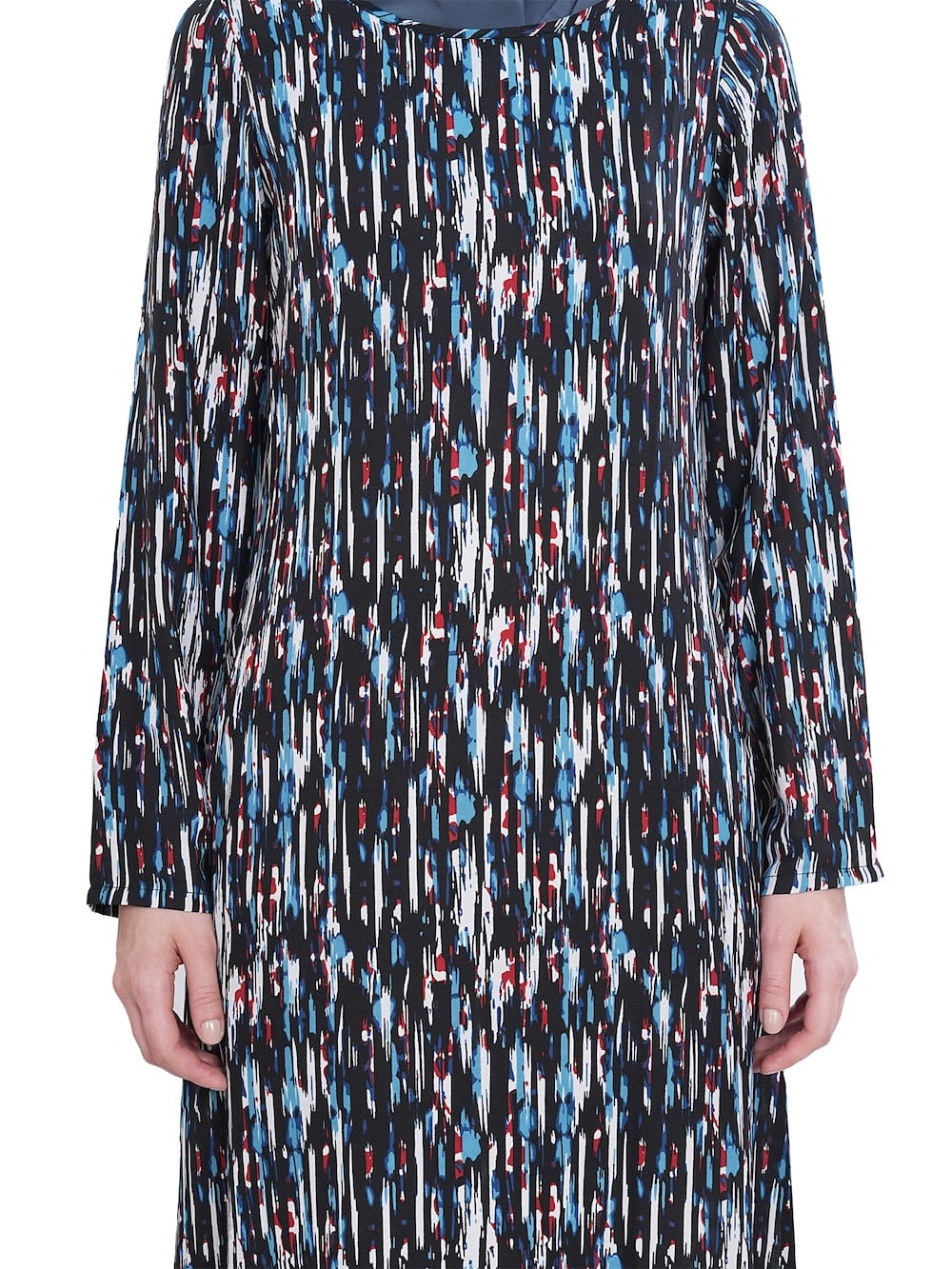 Printed Crepe Abaya AYP-626