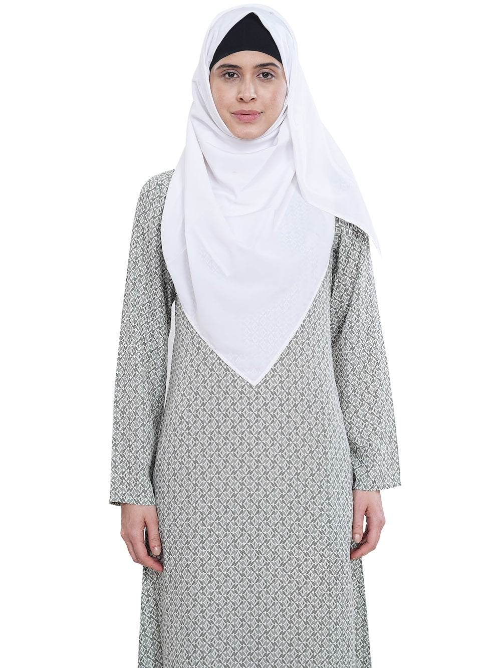 Printed Crepe Abaya AYP-630