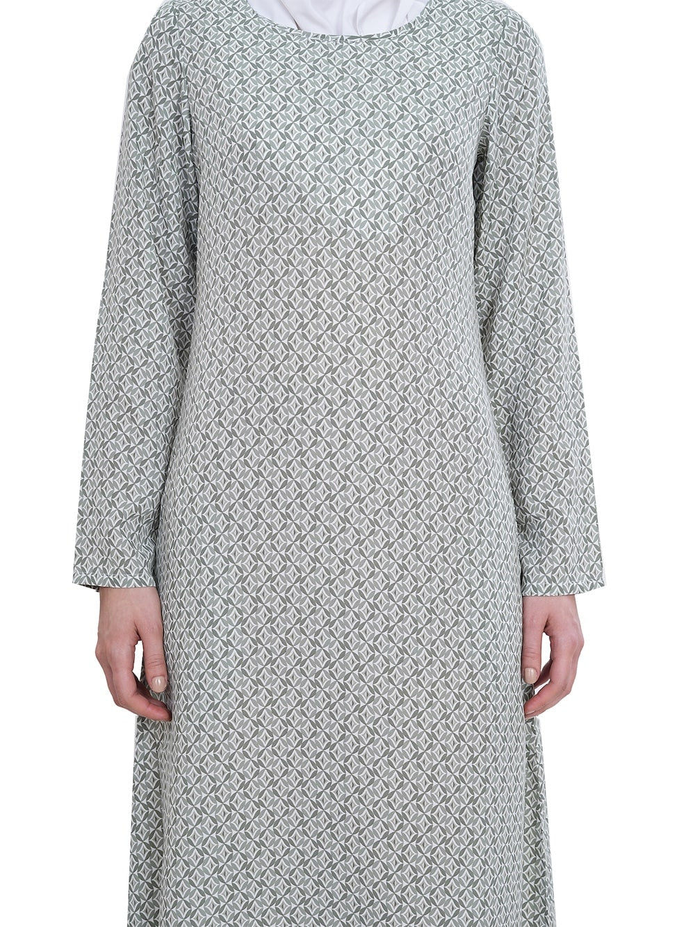 Printed Crepe Abaya AYP-630