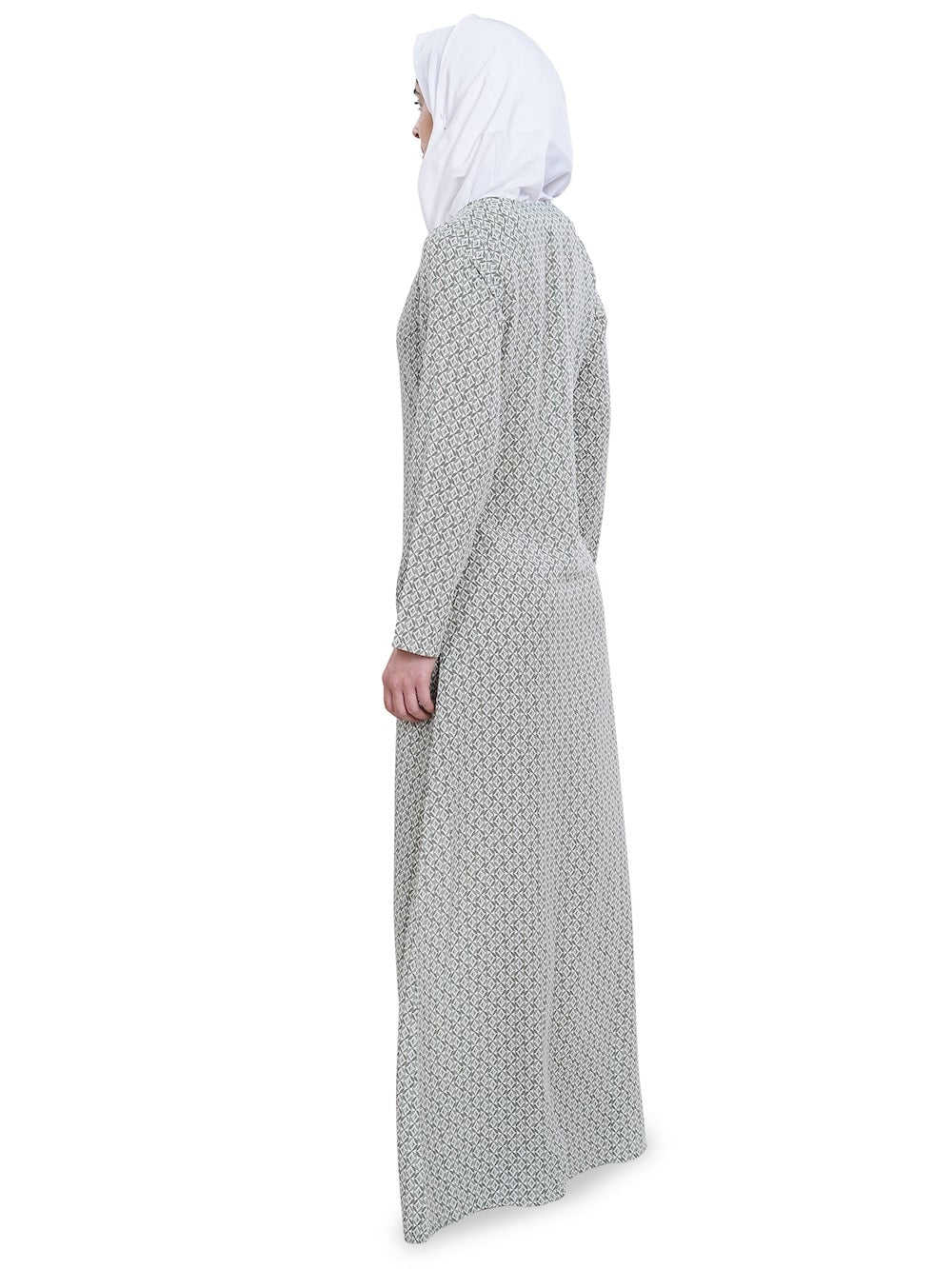 Printed Crepe Abaya AYP-630
